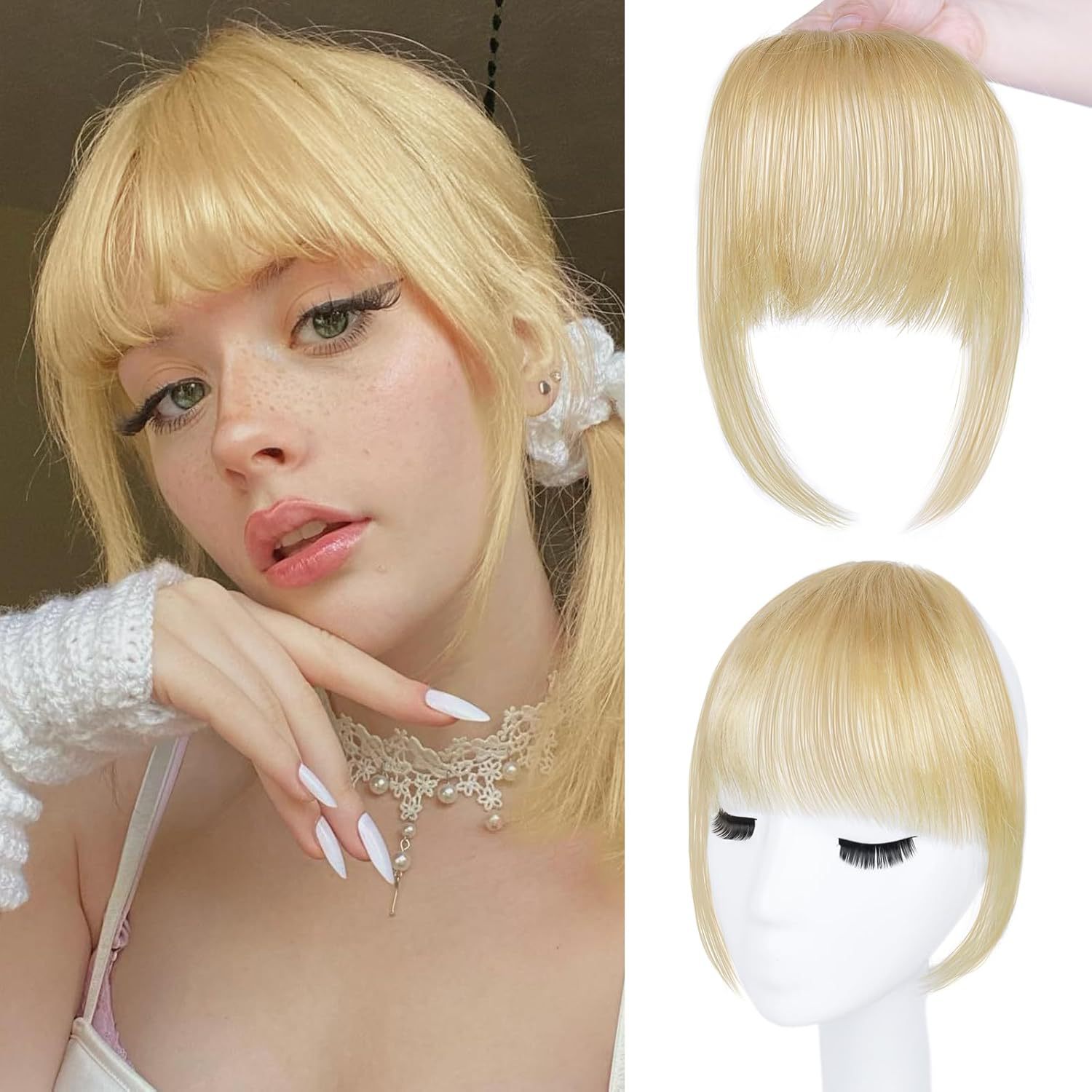 100 % Echthaar-Pony, Clip-In-V – Seamless Clip In Hair Extensions Human Hair Bewertung und Preis