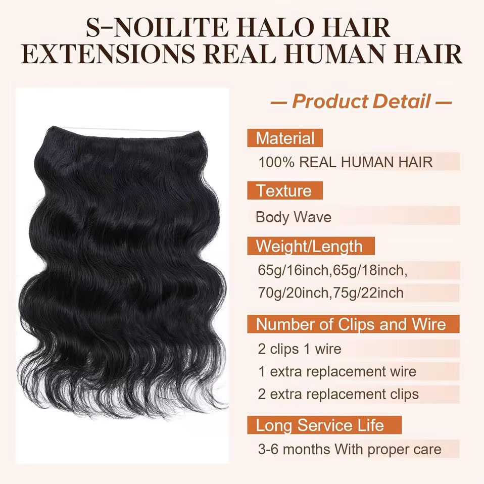 S-noilite Wire In Echthaarverl – Invisible Tape In Extensions Real Hair Bewertung und Preis